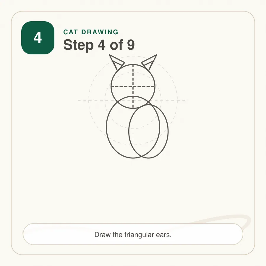 cat drawing step 4