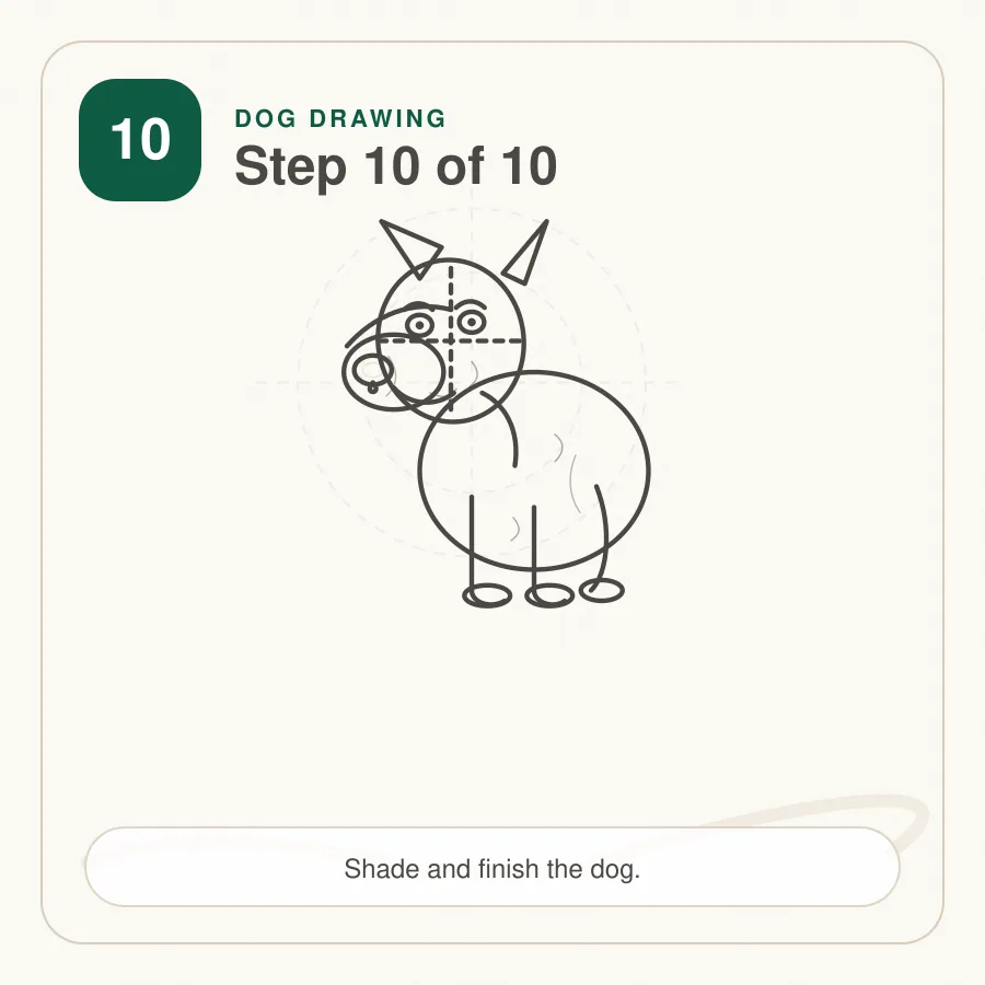 dog tutorial step 10 dog tutorial step 10 shaded finish