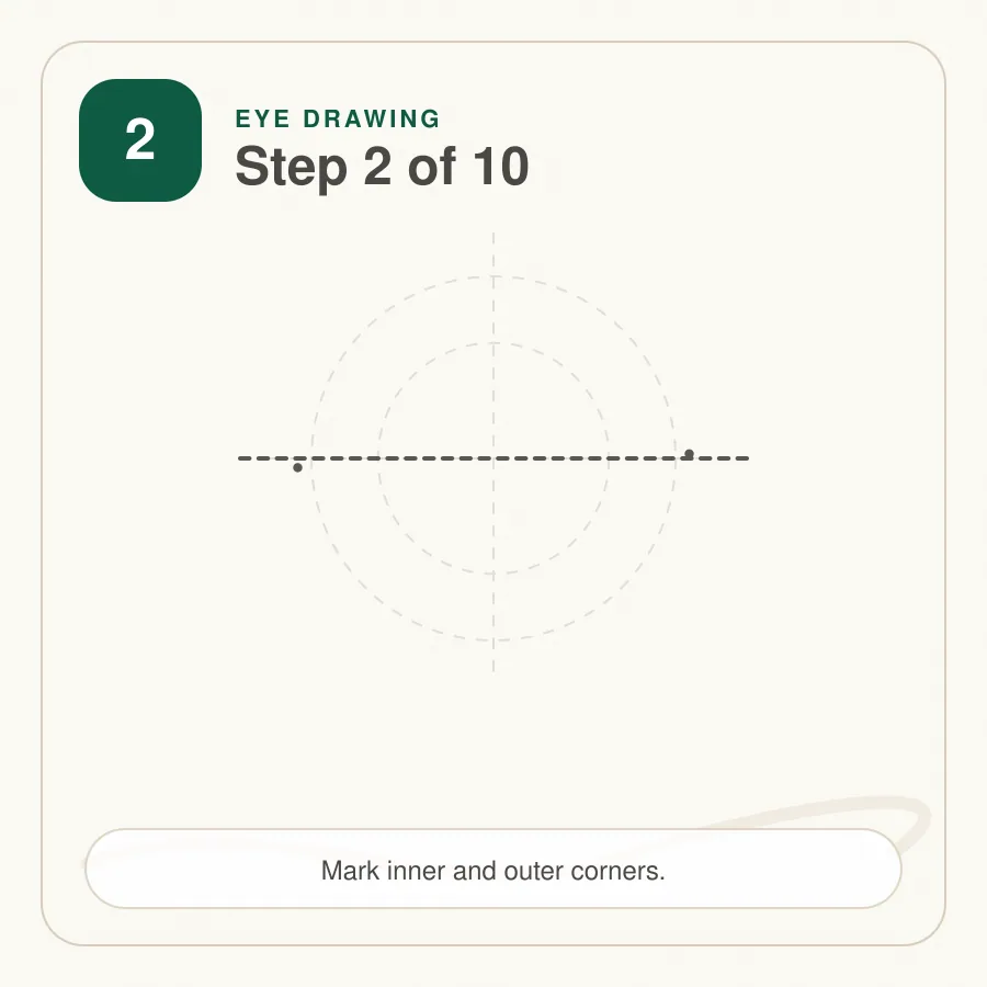 eye drawing step 2