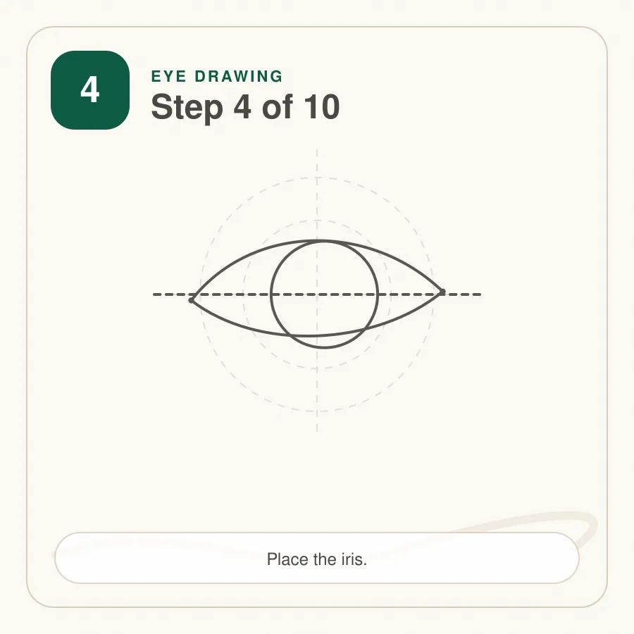 eye drawing step 4