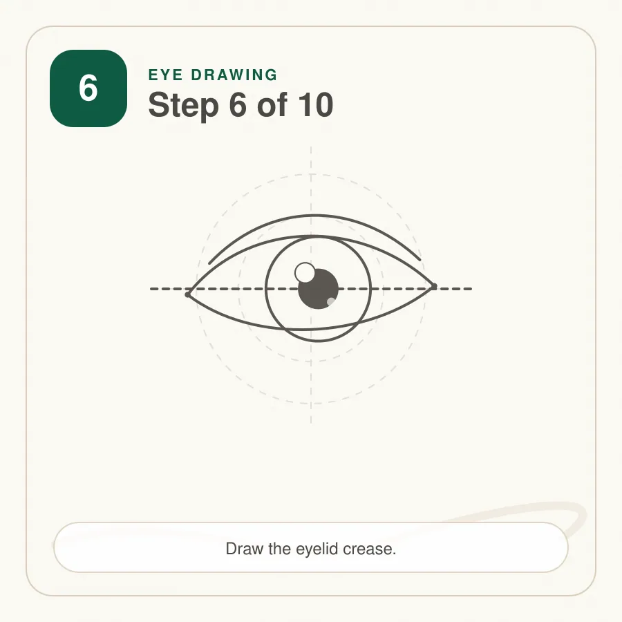 eye drawing step 6